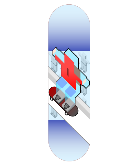 Skateboarding clipart