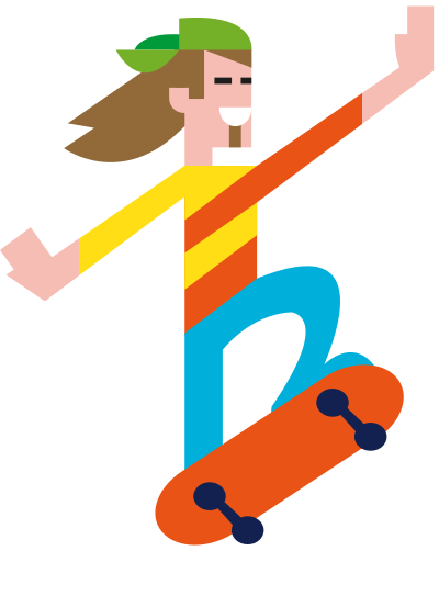 Skater Jumps clipart
