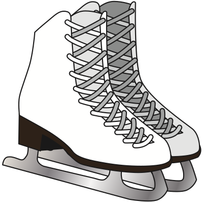 Skates clipart