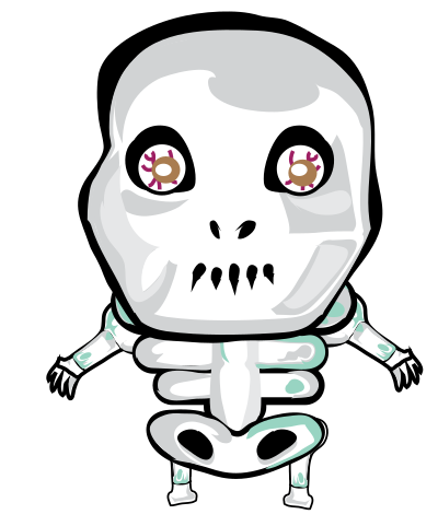 Skeleton clipart