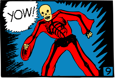 Skeleton Yow! clipart