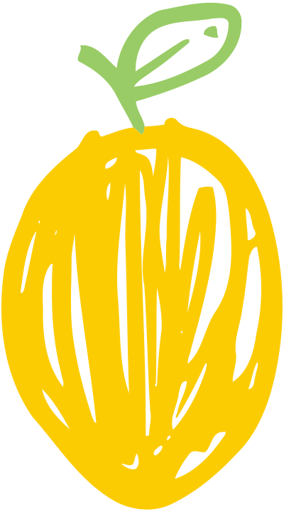 Sketched lemon clipart
