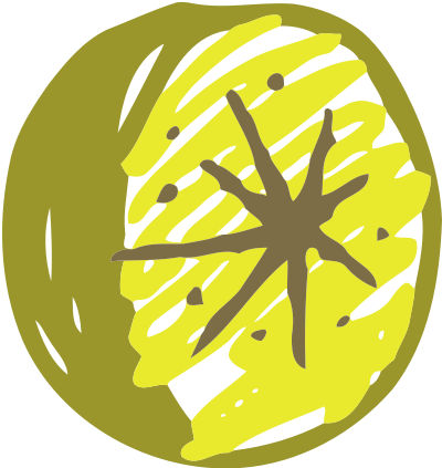 Sketched Lemon clipart