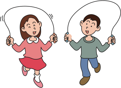 Skipping Rope (#2) clipart