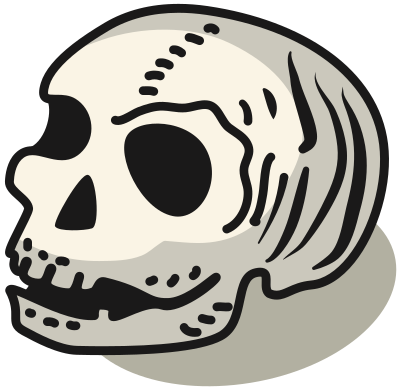 Skull (#1) clipart