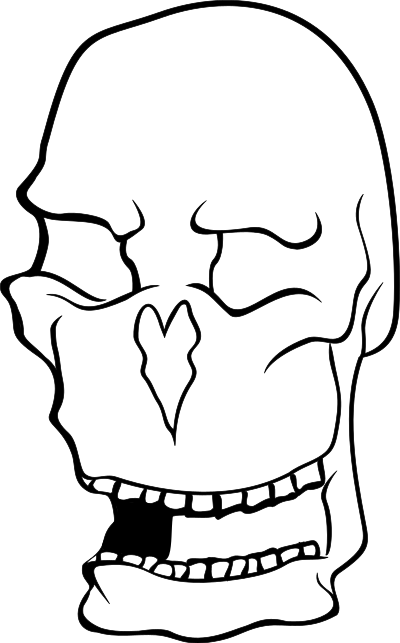 Skull clipart