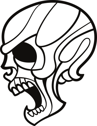 Skull clipart
