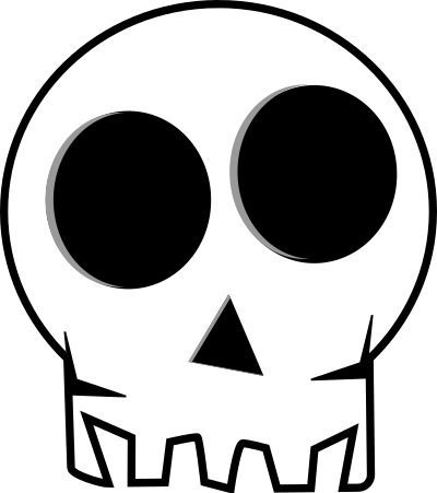 Skull clipart