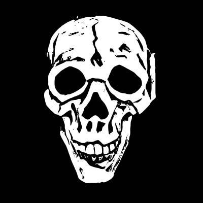 Skull abstract clipart