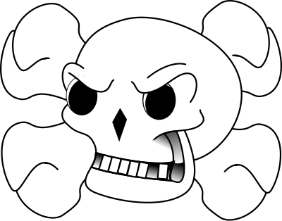 Skull and Bones clipart