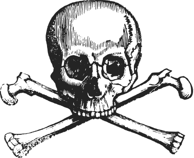 Skull and Cross Bones clipart