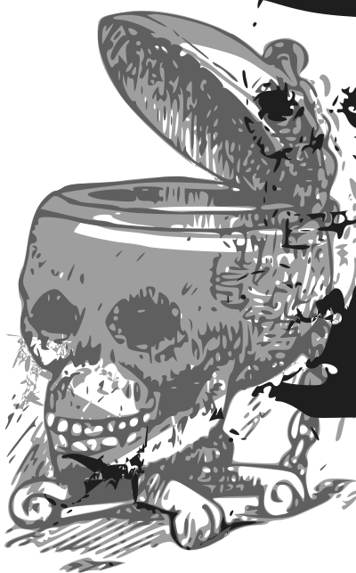 Skull Chalice clipart
