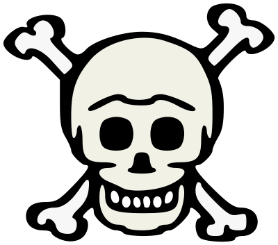 Skull Colored clipart