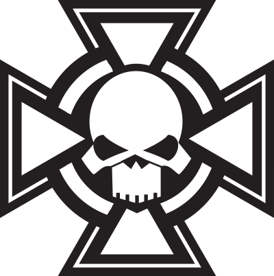 Skull cross clipart