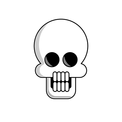 Skull Icon clipart