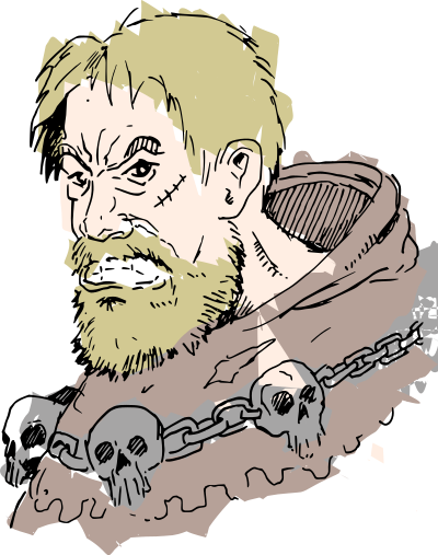 Skully Bandit - Colour Remix clipart