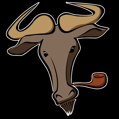 Slackware-Gnu clipart