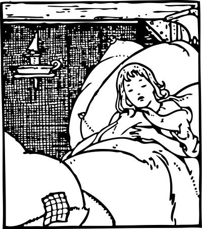 Sleeping clipart