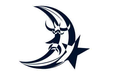 Sleeping Moon clipart