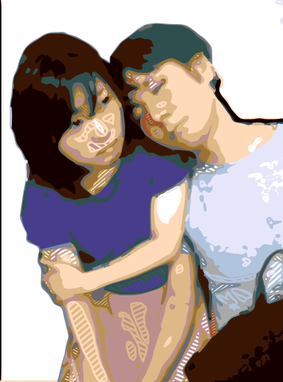 Sleeping Shoulder clipart