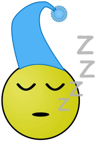Sleepy Smiley clipart