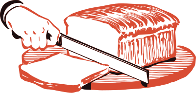 Slice of Bread clipart