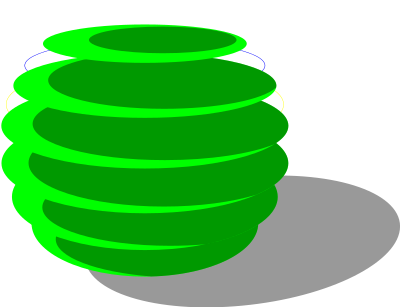 Sliced Ball clipart