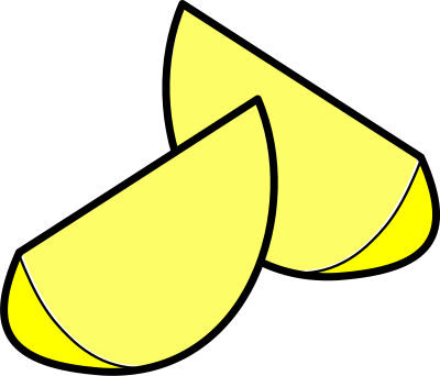 Sliced Lemons clipart