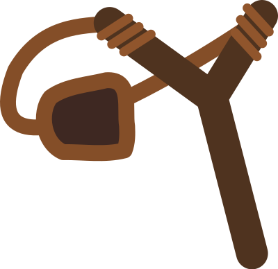 Slingshot clipart
