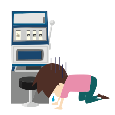Slot Machine Loser clipart