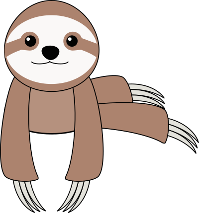 Sloth clipart