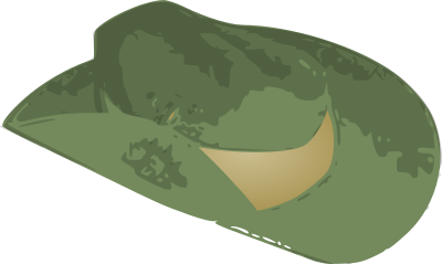 Slouch hat 01 clipart