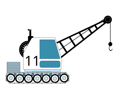 Small Crane clipart