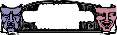 Small Drama Frame - Colour Remix clipart