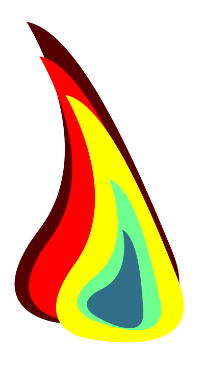 Small Flame Fixed clipart