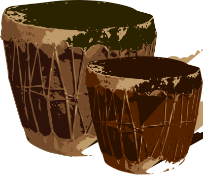 Small Hand Drum clipart