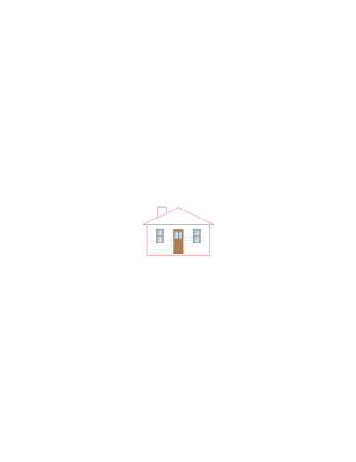 Small house, Need Coloring clipart
