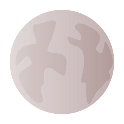 Small icon of planet clipart