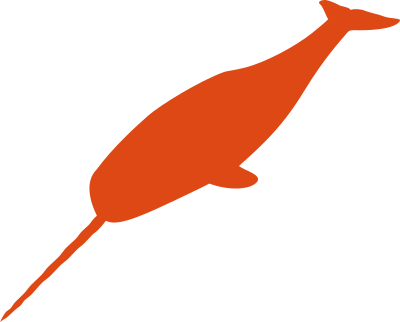 Small narwhal clipart