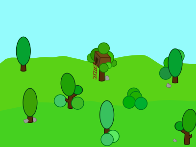 Small Park & Sky clipart
