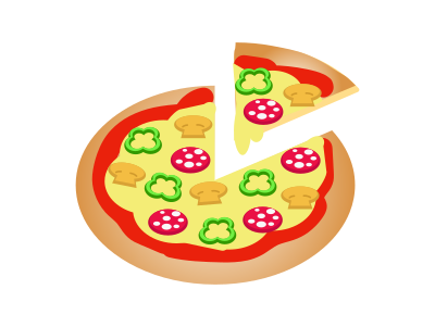 Small Pizza (#2) clipart