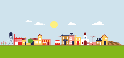Small Town 1 clipart