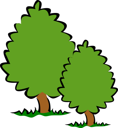 Small Trees / Bushes clipart