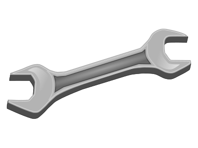 Small Wrench clipart