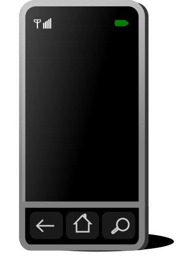 Smart phone clipart