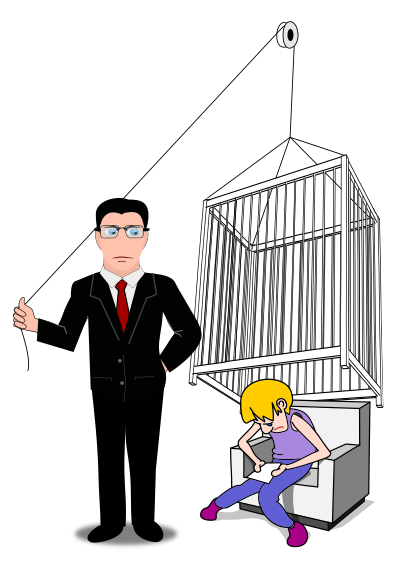 Smart trap clipart