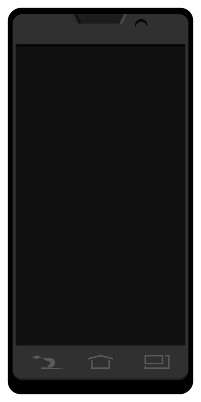 Smartphone (layered) clipart