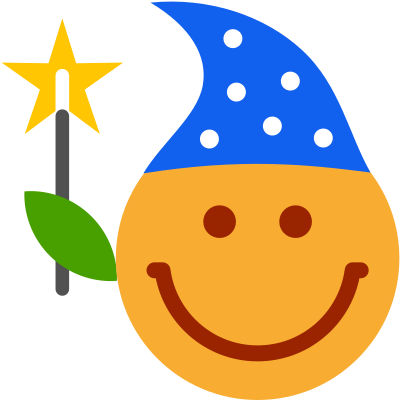 Smiley Clem Magicien clipart
