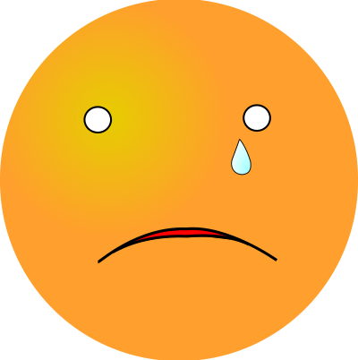 Smiley: Cry clipart