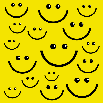 Smiley Face Background clipart